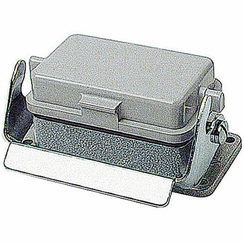 Pos-E-Kon PB306 1-Lever Locking Panel Base, Rear, Panel Mount, Die Cast Aluminum